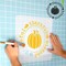 6Pcs Fall Thanksgiving Stencils for Painting on Wood,12 x 12Inch
